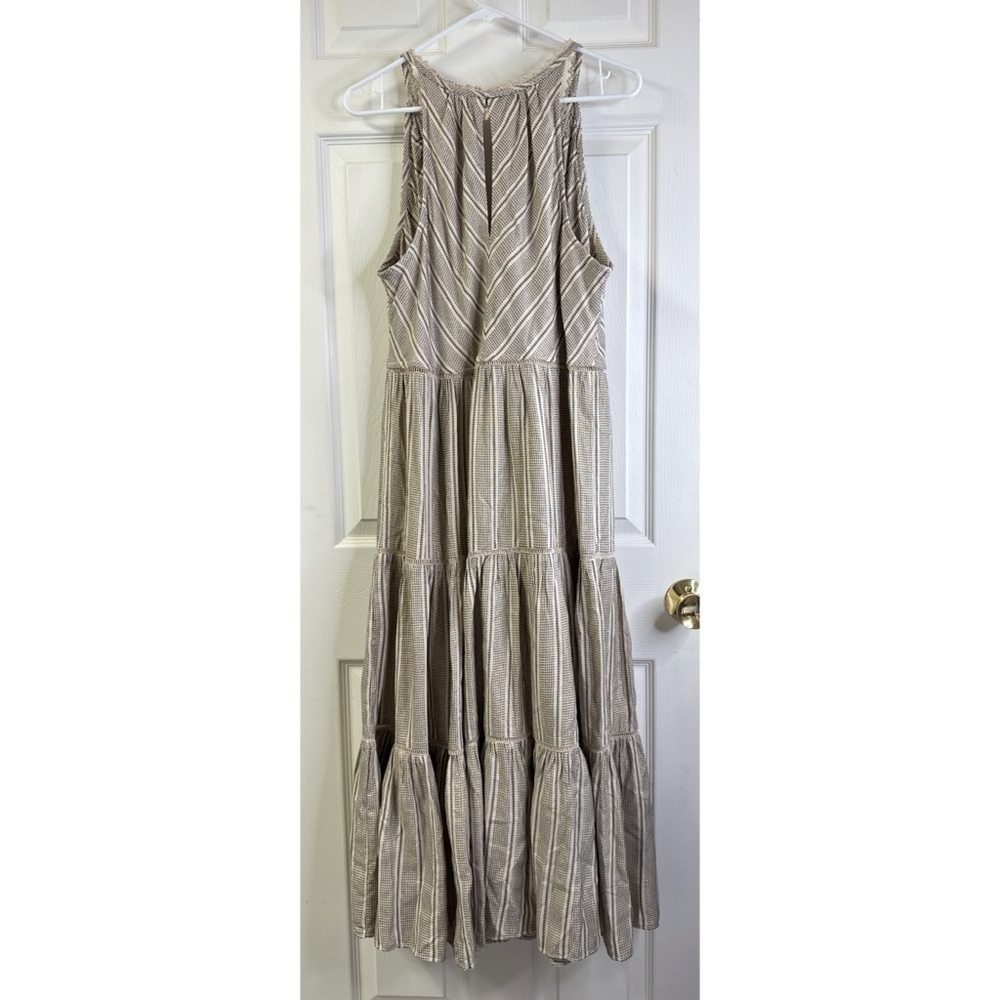 Love The Label Coba Stripe Sleeveless Midi Dress Size Large - Picture 6 of 8